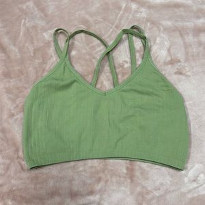 Aerie ribbed sports bra